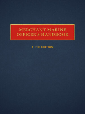 cover image of Merchant Marine Officers' Handbook